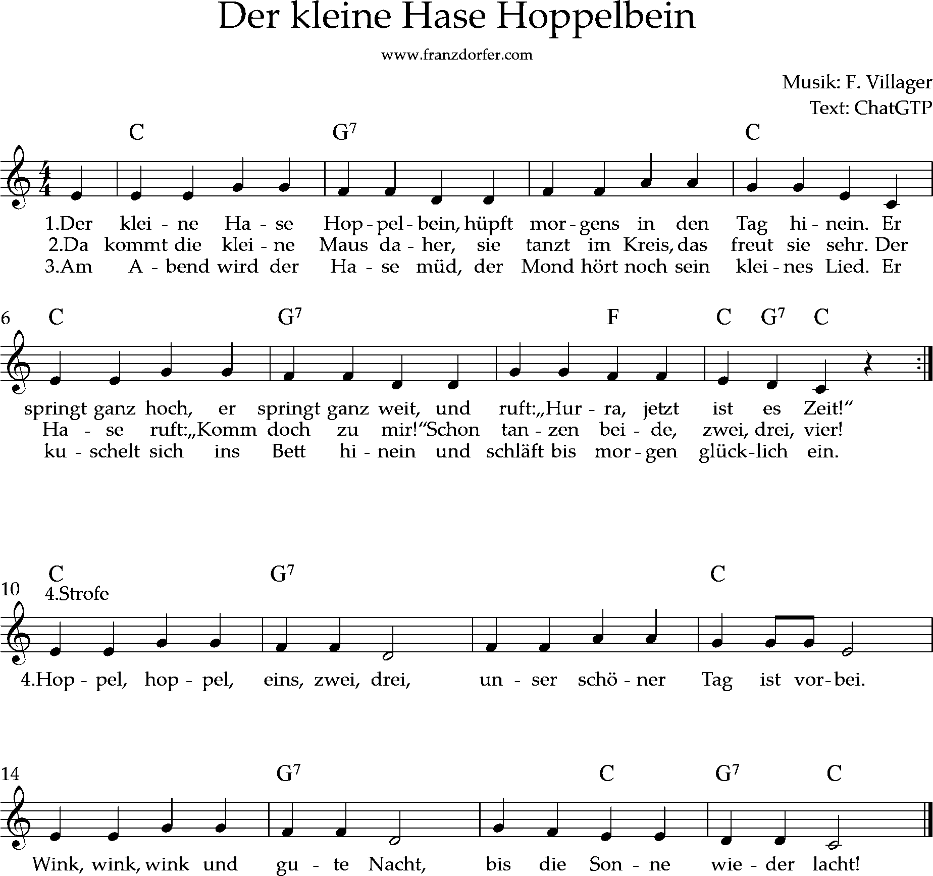 Kindergartenlieder, Der kleine Hase Hoppelbein-1.png